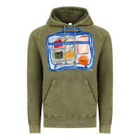 Vintage Olive lunchbox fa element Vintage Hoodie - FaDigitalArtStudio