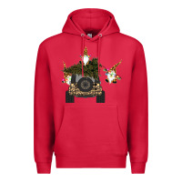 Cardinal Gnomes Truck Car  Christmas Premium Hoodie - Bettercallsaul