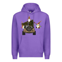 Purple Gnomes Truck Car  Christmas Premium Hoodie - Bettercallsaul