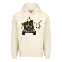 Tofu Gnomes Truck Car  Christmas Premium Hoodie - Bettercallsaul