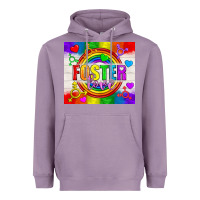 Lavender Foster Love LGBTQ+ Tumbler Heavyweight Hoodie - BundleAndBundleShop
