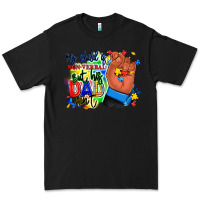 Black my child is non verbal but his dad aint afro hand Premium Tee - RanaPortraitStore
