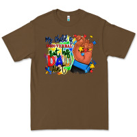 Cacao my child is non verbal but his dad aint afro hand Premium Tee - RanaPortraitStore