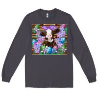 Smoke easter cow eggs flowers daisys Long Sleeve Tee - Artiststas