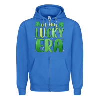 True Royal in my lucky era st. patrick's day Zipper Hoodie - MaliasSmallBusiness