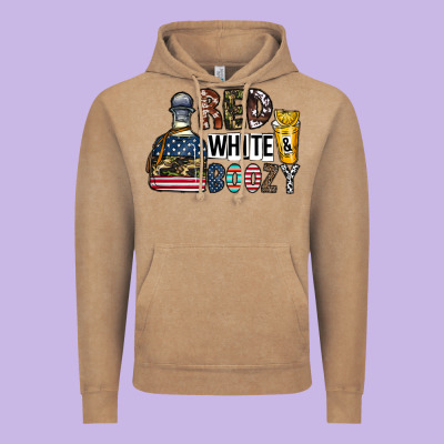 Tequila Vintage Hoodie Designed By Cowhidedigitalart