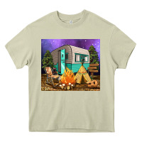 Mossy camping Heavy Core Tee - RanaPortraitStore