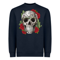 Navy skull cactus Heavyweight Sweatshirt - JahusDesignShop