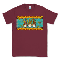 Burgundy coffee gnomes Classic Tee - Artiststas