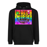 Black Free Nurse Hugs LGBTQ+ Tumbler Heavyweight Hoodie - BundleAndBundleShop
