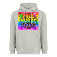Moon Dust Free Nurse Hugs LGBTQ+ Tumbler Heavyweight Hoodie - BundleAndBundleShop
