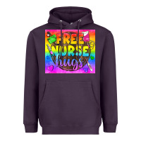 Plum Free Nurse Hugs LGBTQ+ Tumbler Heavyweight Hoodie - BundleAndBundleShop