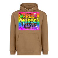 Toasted Coconut Free Nurse Hugs LGBTQ+ Tumbler Heavyweight Hoodie - BundleAndBundleShop