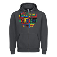 Smoke autism heart Zipper Hoodie - MaliasSmallBusiness