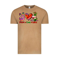 Vintage Camel peace love wine Vintage Tee - AdoDesignShop