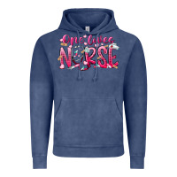 Vintage Denim one loves nurse Vintage Hoodie - RacoonDesign