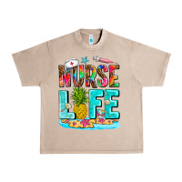French Oak nurse life summer Urban Heavy Tee - AdoDesignShop