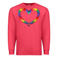 Cardinal Lgbtq Heart Balloon Premium Sweatshirt - BundleAndBundleShop