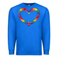 True Royal Lgbtq Heart Balloon Premium Sweatshirt - BundleAndBundleShop