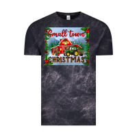 Cloud Black small town christmas mousepad Vintage Tee - BundleAndBundleShop