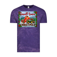 Cloud Purple small town christmas mousepad Vintage Tee - BundleAndBundleShop