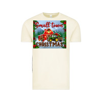 Vintage Arctic small town christmas mousepad Vintage Tee - BundleAndBundleShop