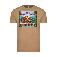 Vintage Coffee small town christmas mousepad Vintage Tee - BundleAndBundleShop