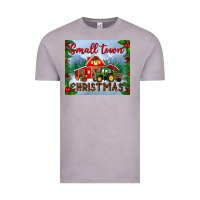 Vintage Zinc small town christmas mousepad Vintage Tee - BundleAndBundleShop