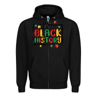 Black i'm black history Zipper Hoodie - MaliasSmallBusiness