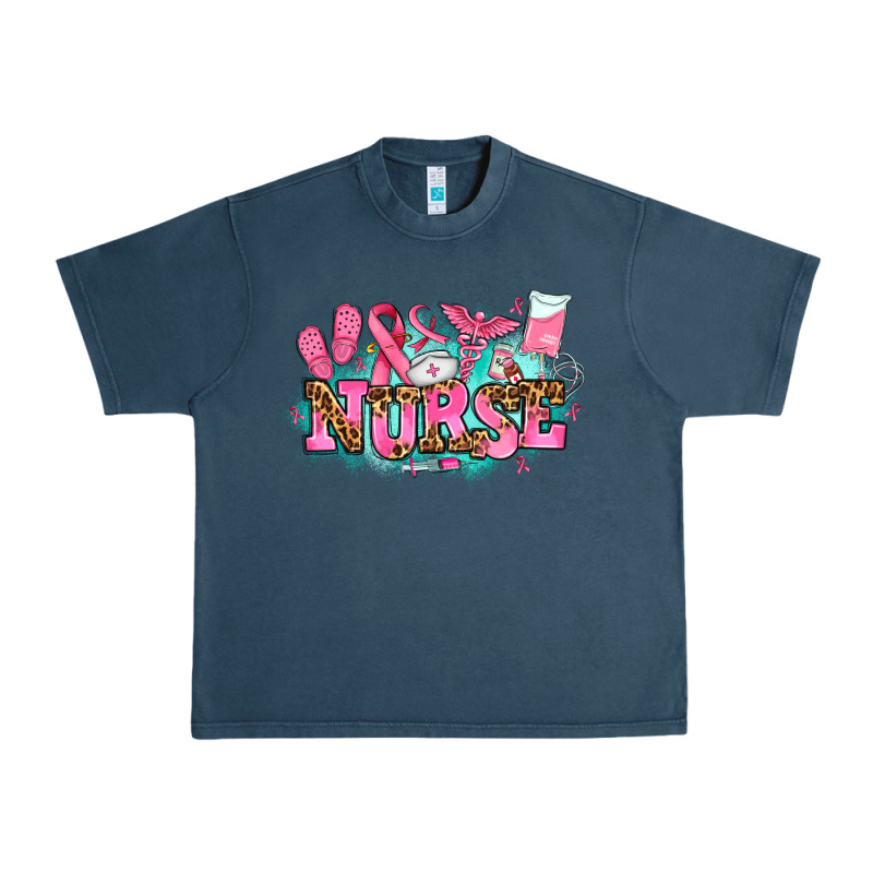 Breast Cancer Nurse Urban Heavy Tee by AdoDesignShop | Teevron