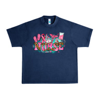 Navy breast cancer nurse Urban Heavy Tee - AdoDesignShop