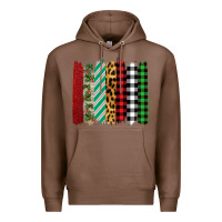 Chestnut Christmas Brushstrokes Premium Hoodie - Bettercallsaul