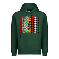 Sports Green Christmas Brushstrokes Premium Hoodie - Bettercallsaul