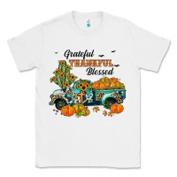 White grateful thankful blessed Classic Tee - JahusDesignShop