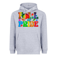 Heather Grey Fall Of Pride Heavyweight Hoodie - BundleAndBundleShop