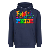 Navy Fall Of Pride Heavyweight Hoodie - BundleAndBundleShop