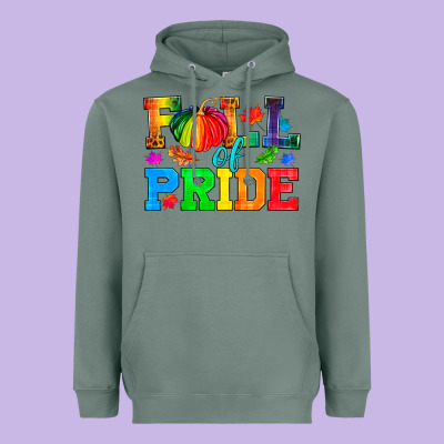 Fall Of Pride Heavyweight Hoodie Designed By Bundleandbundleshop