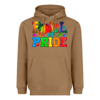 Toasted Coconut Fall Of Pride Heavyweight Hoodie - BundleAndBundleShop