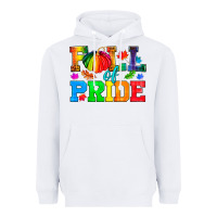 White Fall Of Pride Heavyweight Hoodie - BundleAndBundleShop