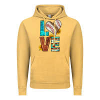 Vintage Mustard western love baseball Vintage Hoodie - HRA Design Shop