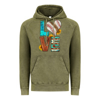 Vintage Olive western love baseball Vintage Hoodie - HRA Design Shop