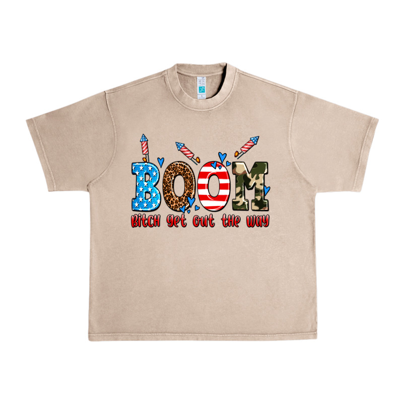 Boom Bitch Get Out The Way Urban Heavy Tee by AdoDesignShop | Teevron