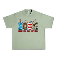 Oil Green boom bitch get out the way Urban Heavy Tee - AdoDesignShop