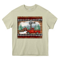 Mossy christmas farm and truck Heavy Core Tee - RanaPortraitStore