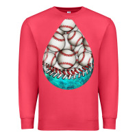 Cardinal baseball and western roses teardrop  8 Premium Sweatshirt - BundleAndBundleShop