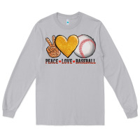 Moon Dust peace love baseball Long Sleeve Tee - AdoDesignShop