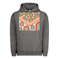 Pigment Tornado hippie rainbow and daisy Urban Hoodie - TumblerDesignByShophia