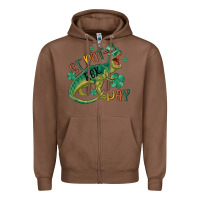 Chestnut st patrex day Zipper Hoodie - MaliasSmallBusiness