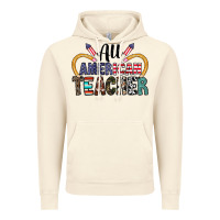 Vintage Artic all american teacher Vintage Hoodie - CowhideDigitalArt