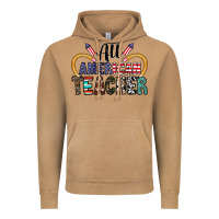 Vintage Camel all american teacher Vintage Hoodie - CowhideDigitalArt